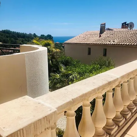 Mon Avec Terrasse Et Piscine דירה רוקברון-קאפ-מרט