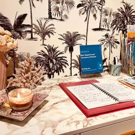 דירה Mon Avec Terrasse Et Piscine *