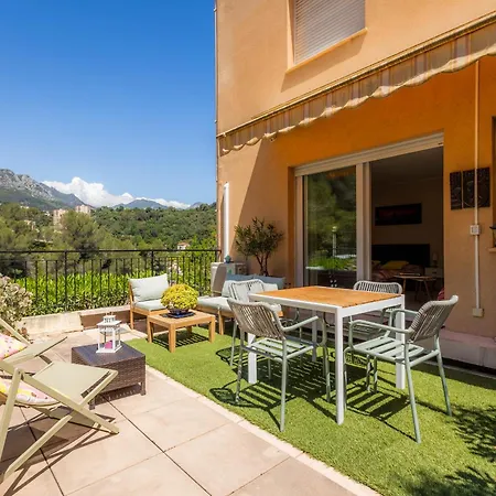 Mon Avec Terrasse Et Piscine דירה רוקברון-קאפ-מרט